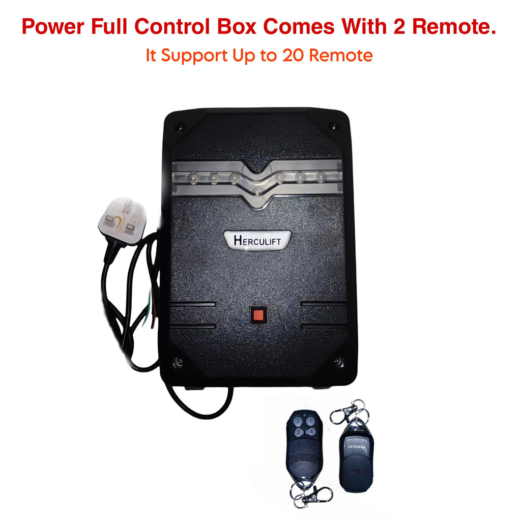 Herculift Garage Door Motor with 2 remote Controls