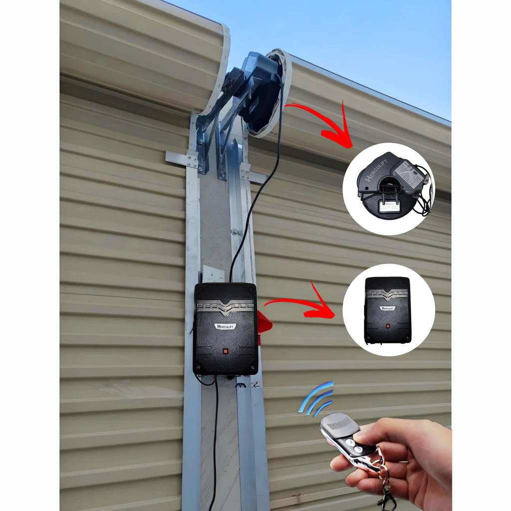 Herculift Garage Door Motor with 2 remote Controls